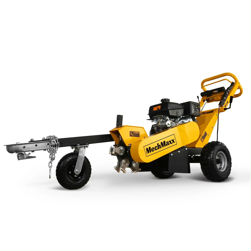 15-inch 14hp 429cc KOHLER E-Start Stump Grinder with Tow Bar; Model SG380