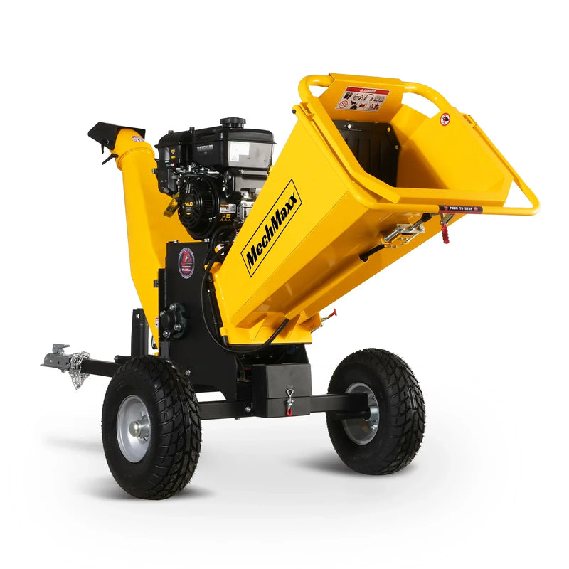 110801Deposit  6 inch E-start B&S VANGUARD 408cc  14hp Gasoline Engine Powered Drum Wood Chipper; Model P4206